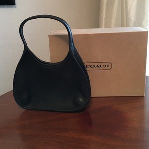 Vintage Black Coach Bag