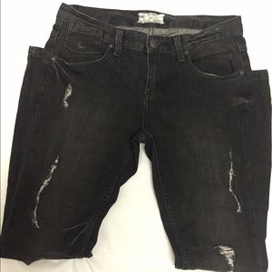 FP Destroyed Grey Jeans