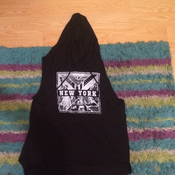 It's a muscle tee with a hoodie