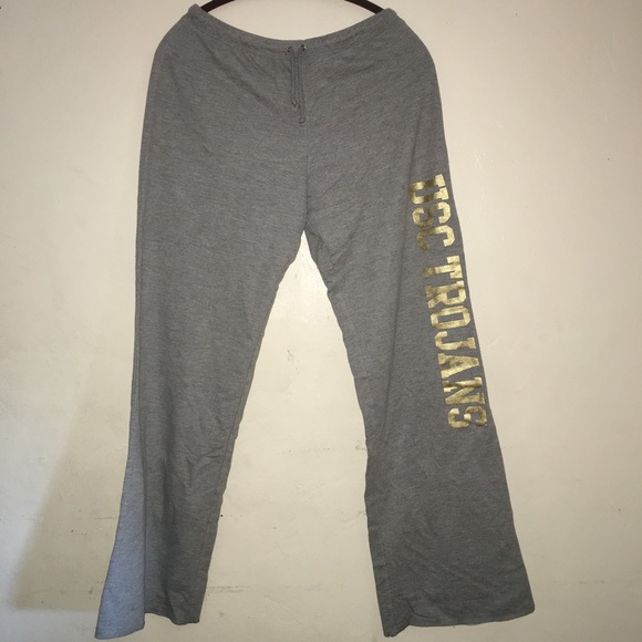 Pink by Victoria Secret Grey Sweatpants Size M