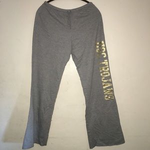 Pink by Victoria Secret Grey Sweatpants Size M