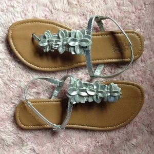 Silver Sandals