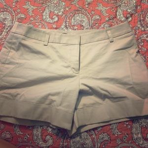 Cream color shorts