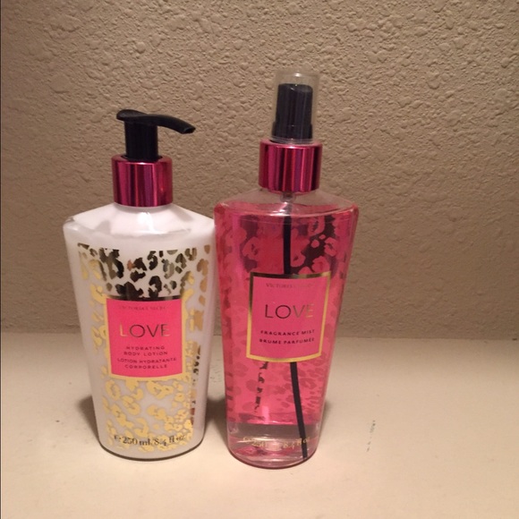 VS LOVE lotion and fragrance mist
