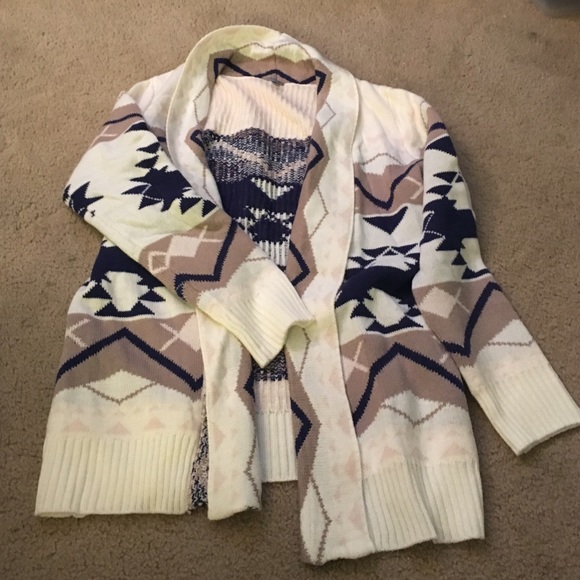 Charlotte Russe Sweaters - Tribal Print Sweater