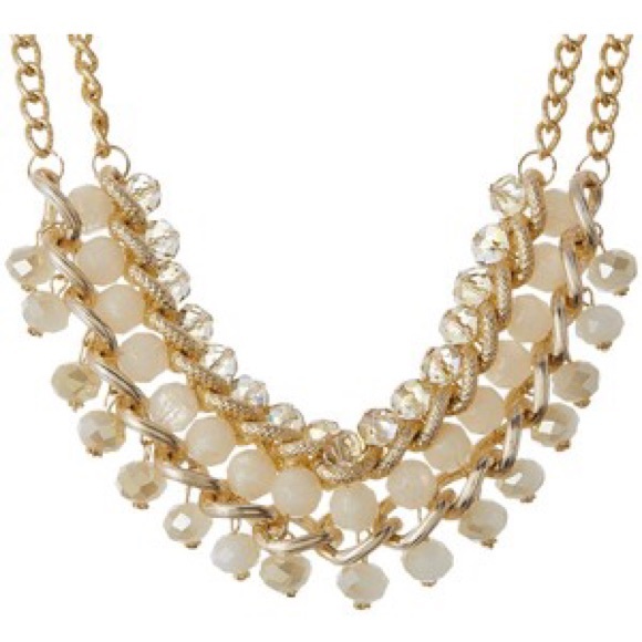 Leslie Danzis Beaded Collar Necklace