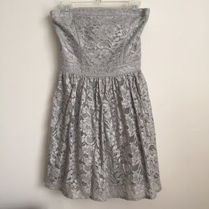 Abercrombie kids classic lace shine dress