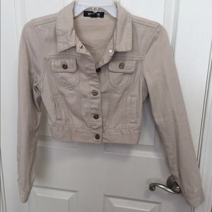 Beige Jean Jacket