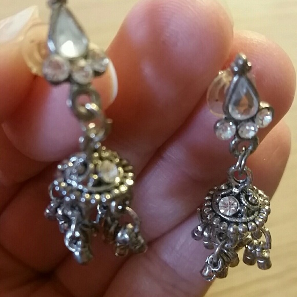 Indian hanging chandelier earrings