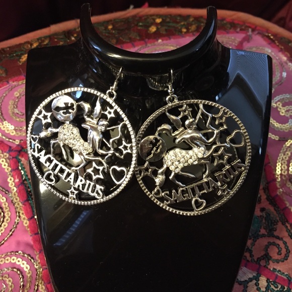 Sagittarius earrings