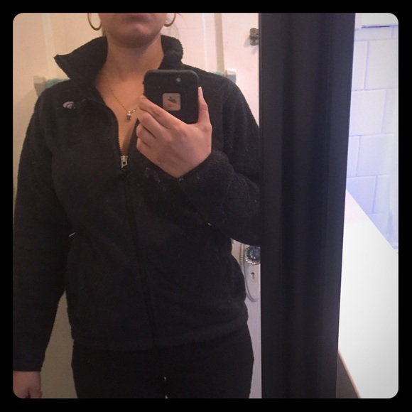 Fuzzy North Face jacket - $20 FIRM