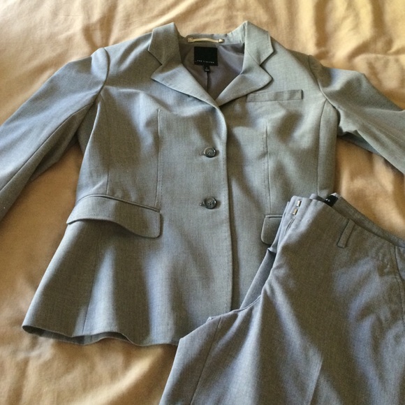 Gray dress suit from the limited