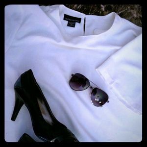 White Silky blouse