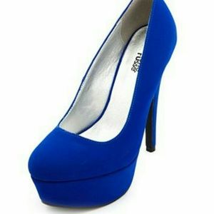 NEW! Blue Suede Pumps!