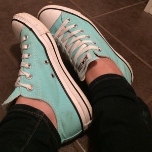 Blue Converse