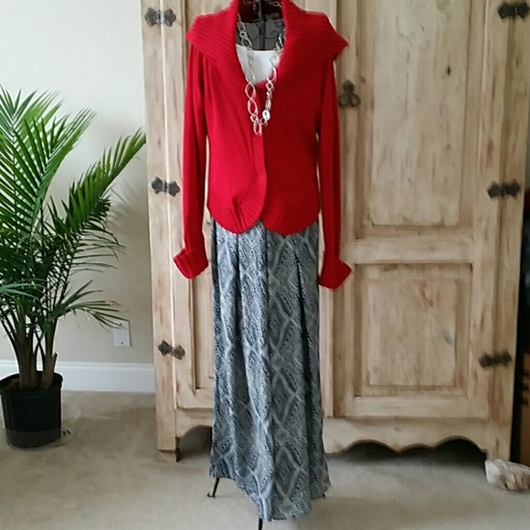 Patterned pallozzo pants