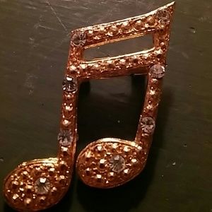 Music Note Pin