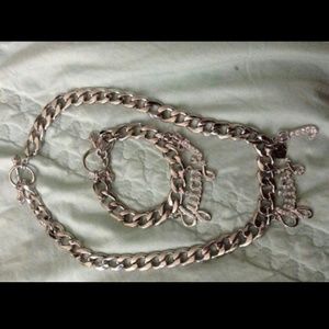 Juicy Couture necklace set