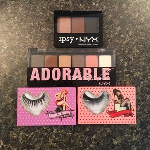 Eyeshadow/eyelashes bundle