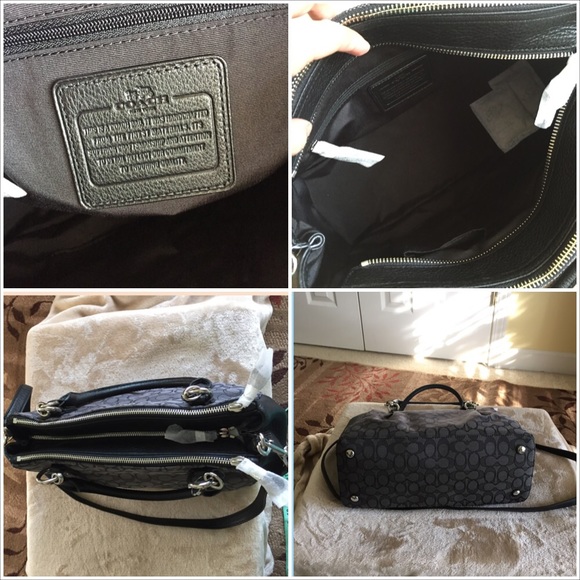 SALE!! Authentic Coach Outline Signature Colette - Picture 4 of 4