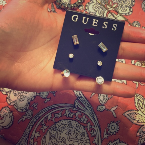 Guess earrings