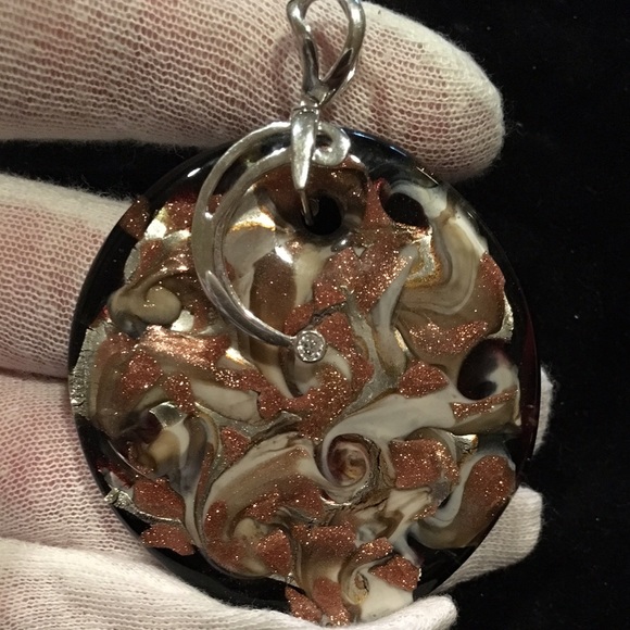 100% made in Italy Murano pendant