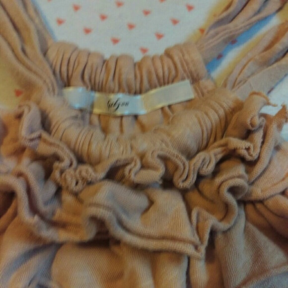 Dusty Pink Ruffle Halter - Picture 2 of 3