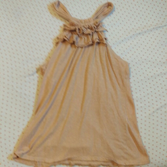 Dusty Pink Ruffle Halter - Picture 3 of 3