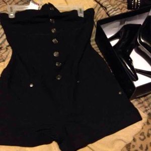 Black romper nwt