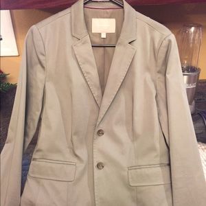 Tan Banana Republic Blazer
