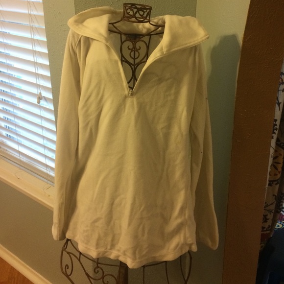 Columbia Fleece- White XL