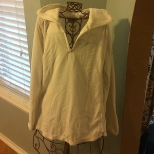 Columbia Fleece- White XL