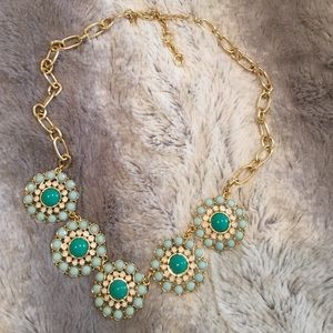Brand new Francesca's blue and gold necklace!