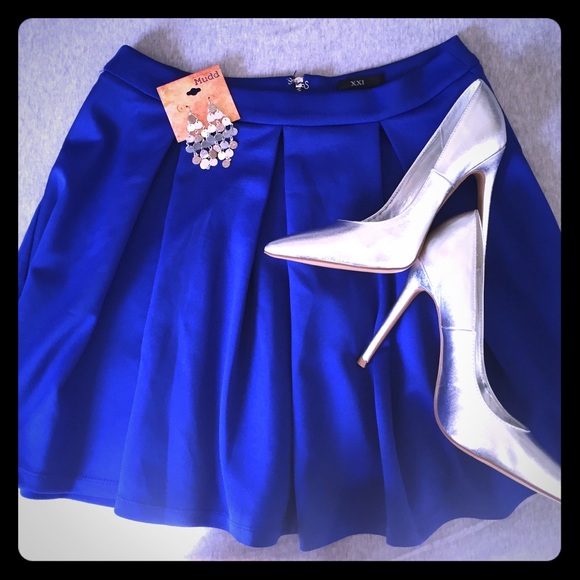 Pretty Royal Blue Skirt