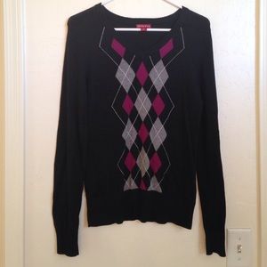 Argyle sweater