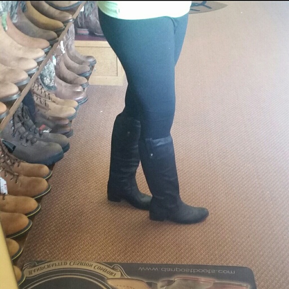 Black boots
