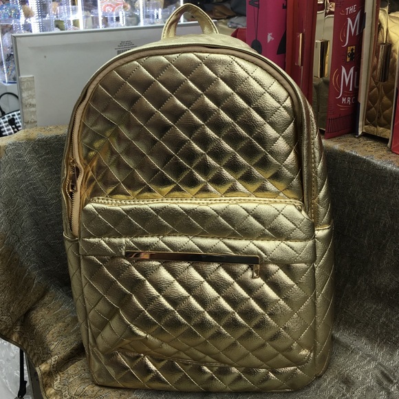 Gold Backpack
