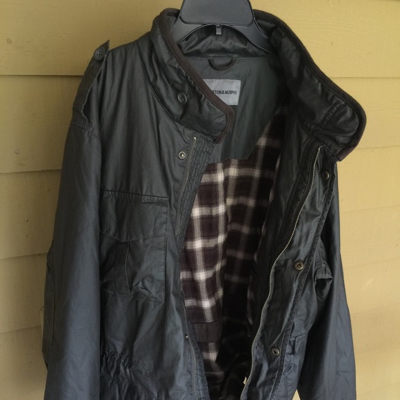 Johnston & Murphy leather jacket