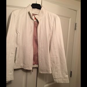 White leather Jacket