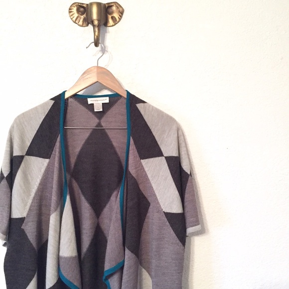 Christopher & Banks Sweaters - Gray Waterfall Cardigan