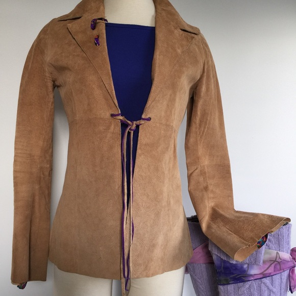 Wet Seal Jackets & Blazers - Leather Reworked Blazer