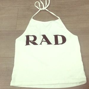 Brandy Melville RAD crop top