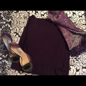 Scoop Back Fall Dress