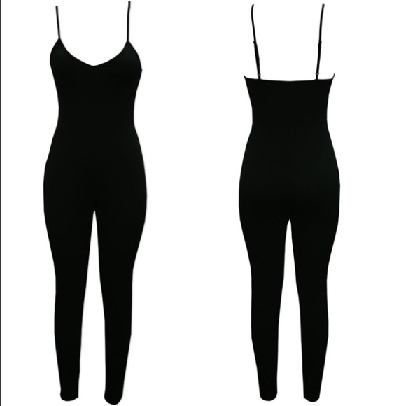 🚫SOLD🚫 Black full length leotard