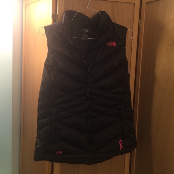 Black North Face Vest