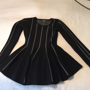 Garcia peplum sweater