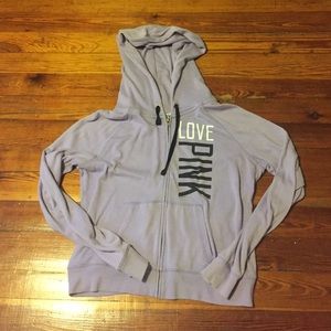 Purple zip up hoodie