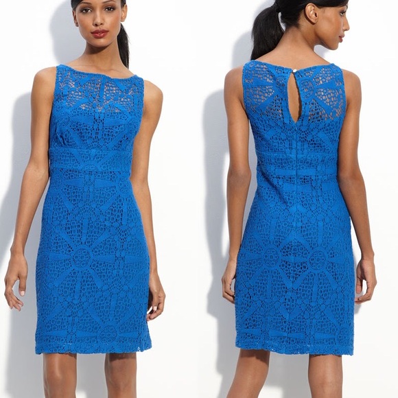 Trina Turk Dresses & Skirts - Trina Turk Crochet Sheath Dress