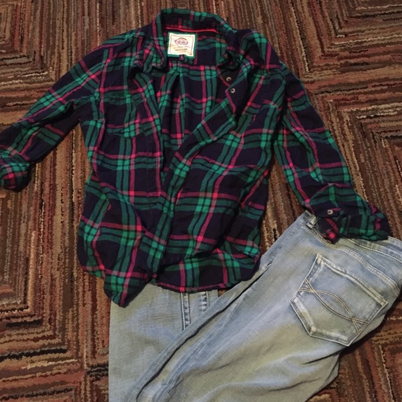 Super soft plaid shirt