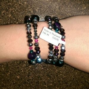 Beautiful multicolor wrap bracelet